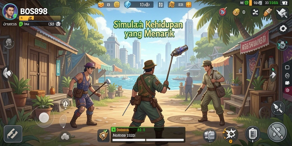 Gameplay menarik dari BOS898 dengan interaksi sosial.
