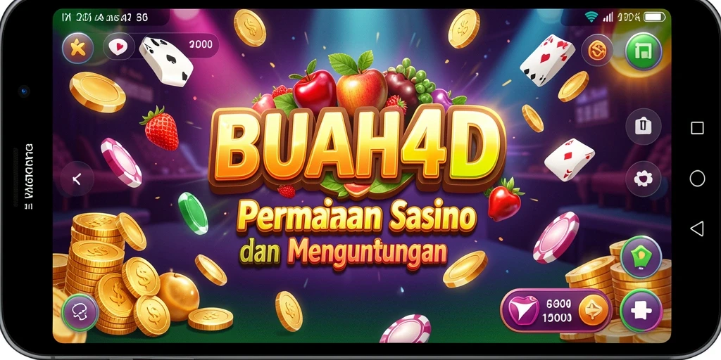 Tampilan gameplay seru dari BUAH4D di platform Kasino.
