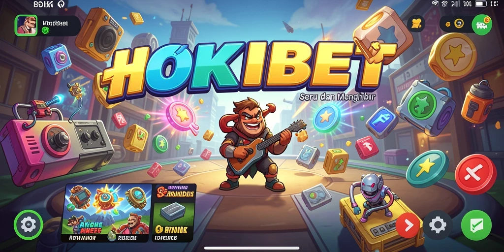 Tampilan gameplay HOKIBET yang seru dan menantang.