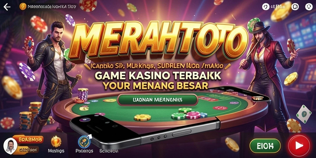 Tampilan gameplay seru dalam aplikasi MERAHTOTO yang memanjakan pemain.