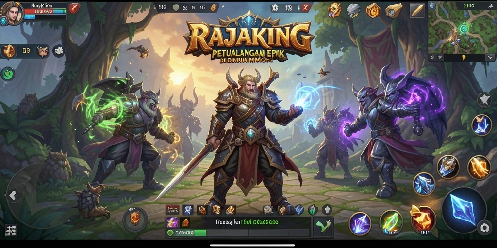 Gameplay seru dan petualangan menanti di RAJAKING.