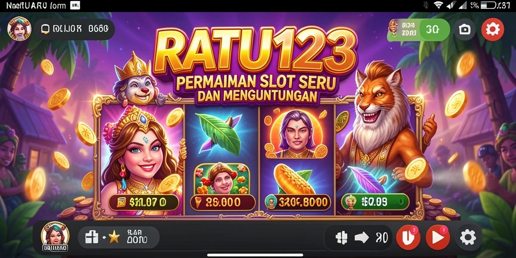 Tampilan gameplay Slot yang seru dan menegangkan.